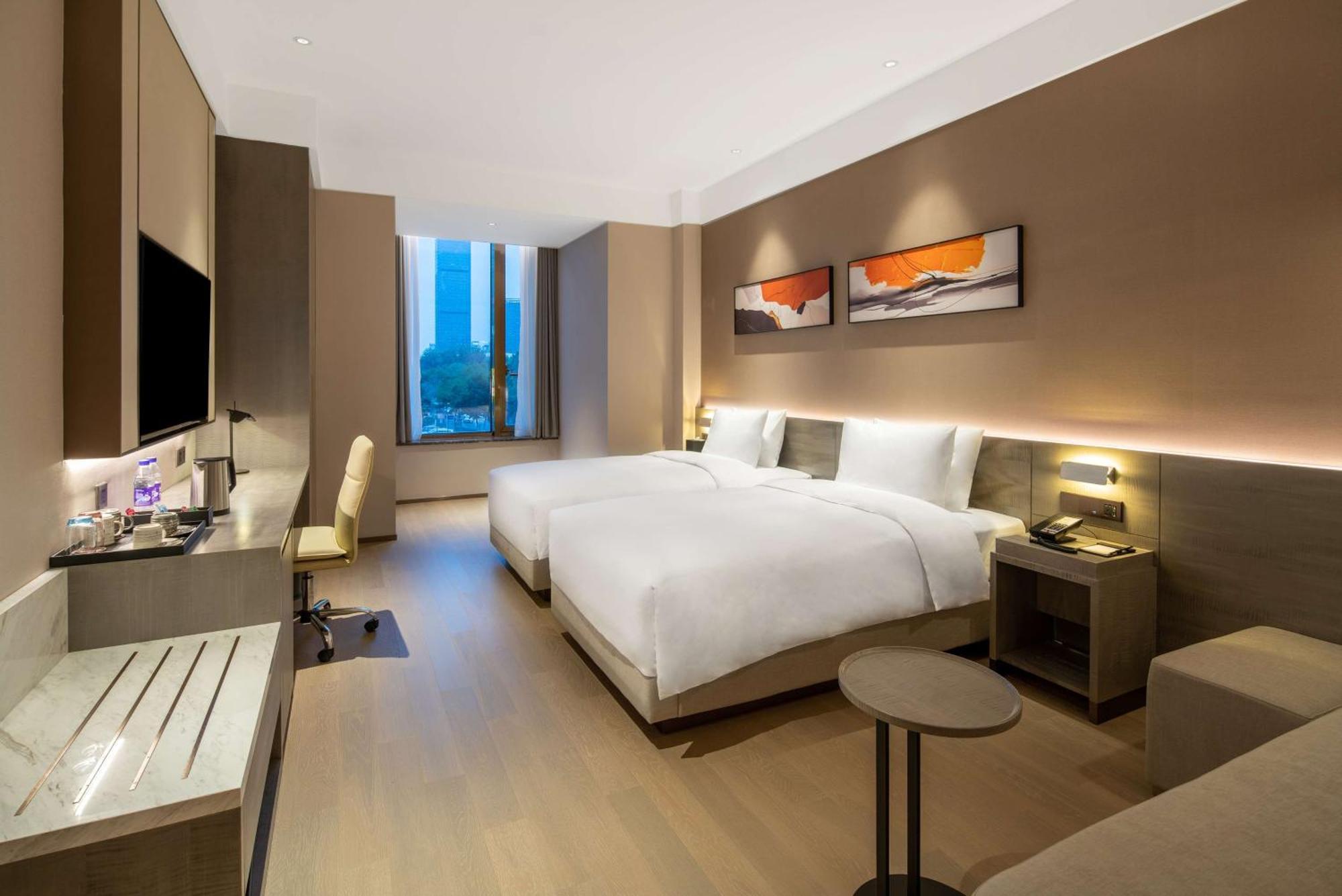 Hyatt Place Linyi People Square Extérieur photo