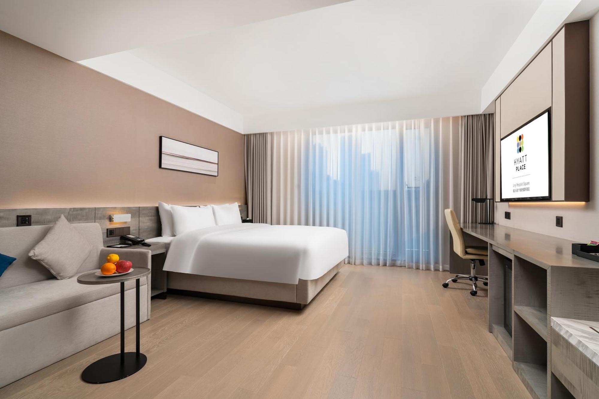 Hyatt Place Linyi People Square Extérieur photo